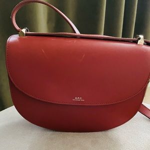 APC Geneve flap crossbody bag